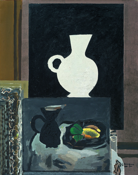 Georges Braque : Atelier I. 1949, huile sur toile, 92 x 73 cm. Collection particulière